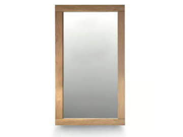 QUADRA - Rectangular framed solid wood mirror by Devina Nais - view 2